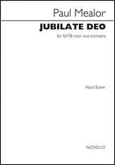 Jubilate Deo SATB choral sheet music cover